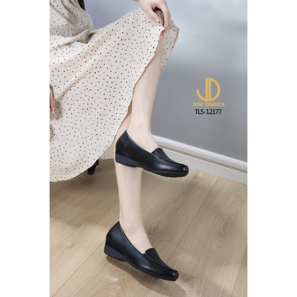 Jose Daroca Sepatu Kerja TLS-12177 - Wedges (3,5cm)