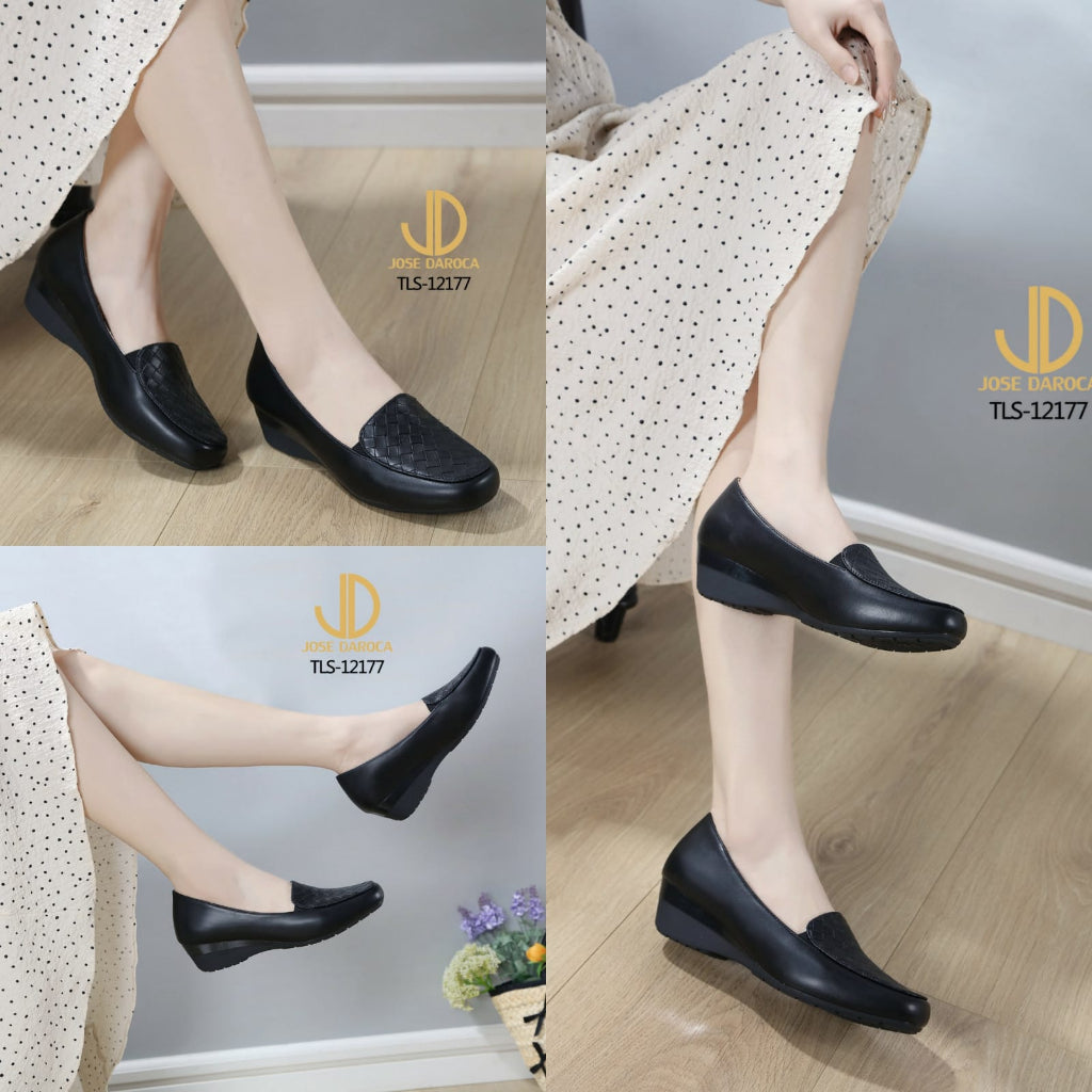 Jose Daroca Sepatu Kerja TLS-12177 - Wedges (3,5cm)