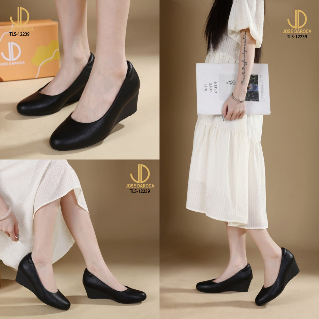 Elodie Shoes Wedges  ( TLS-12239 )