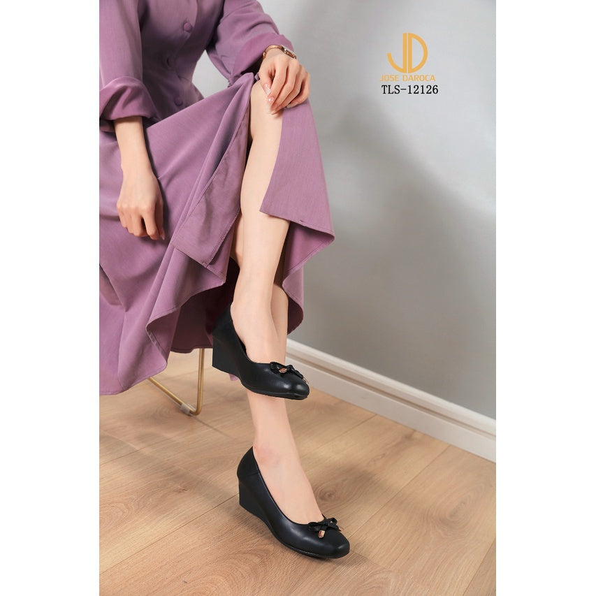 Jose Daroca Sepatu Kerja Belle ( TLS-12126 ) - Wedges (5cm)