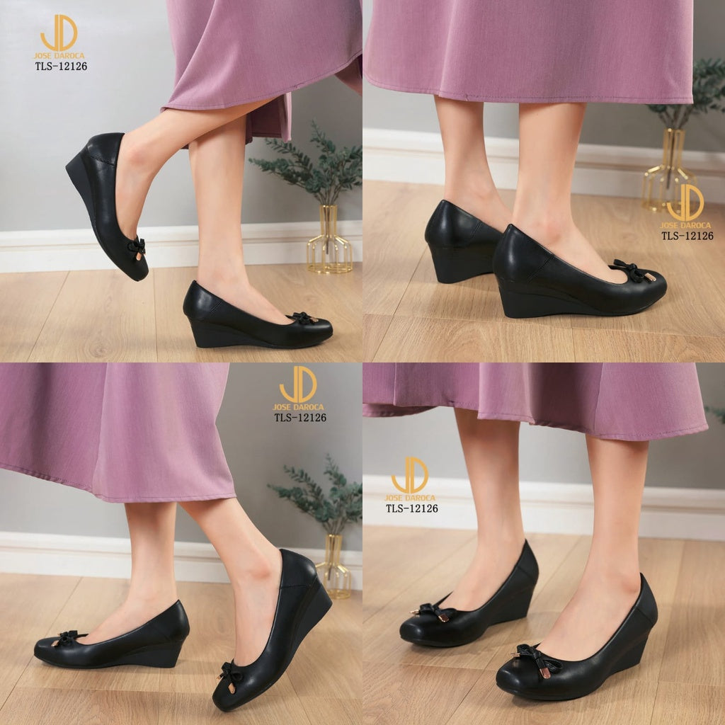 Jose Daroca Sepatu Kerja Belle ( TLS-12126 ) - Wedges (5cm)